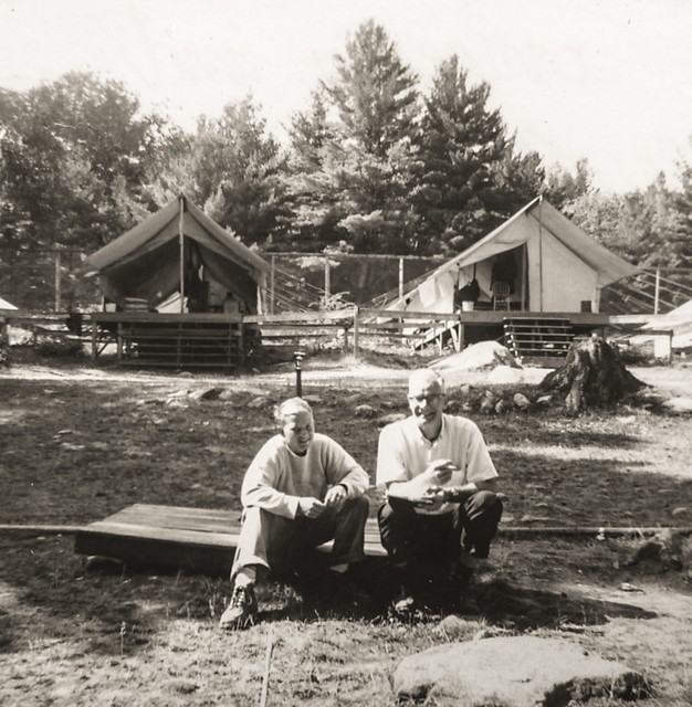 Tom Falcon & BMB on Jr Camp OD platform (1965)