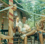 Dan Mannis in jail for $1 at 1967 Cabintown Fair