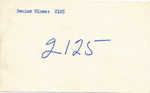 1968 Week 8 Campfire section color leader cue card