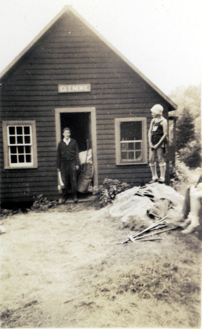 Bill Donovan again, ready to go after an unidentified camper