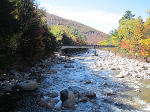 One of just a few bridges along the "Kanc"
October 2011