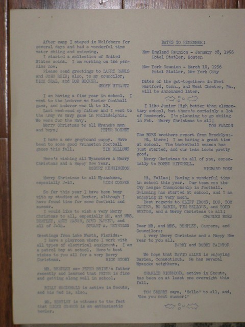 1955 Christmas Log P6