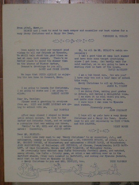 1955 Christmas Log P7