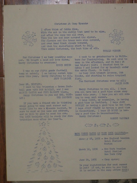 1955 Christmas Log P9
