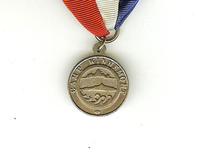 Camp Medal Closeup