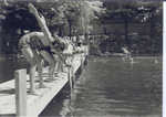 Waterfront--View from Dock towards Lodge--late '50s