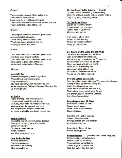 Lyrics Page 6